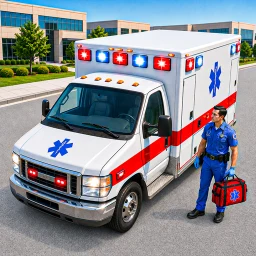 City Ambulance Doctor Rescue icon