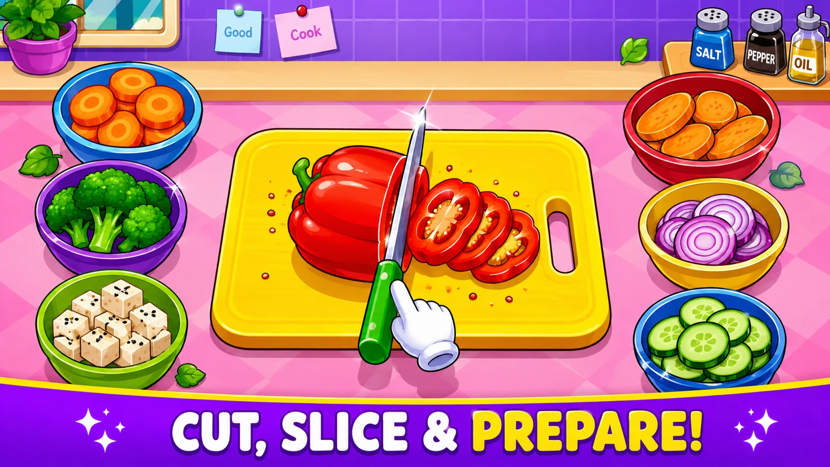 Kitchen Set Chef Cooking Bake screenshot